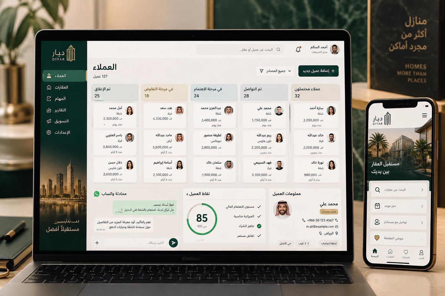 العملاء والفرص